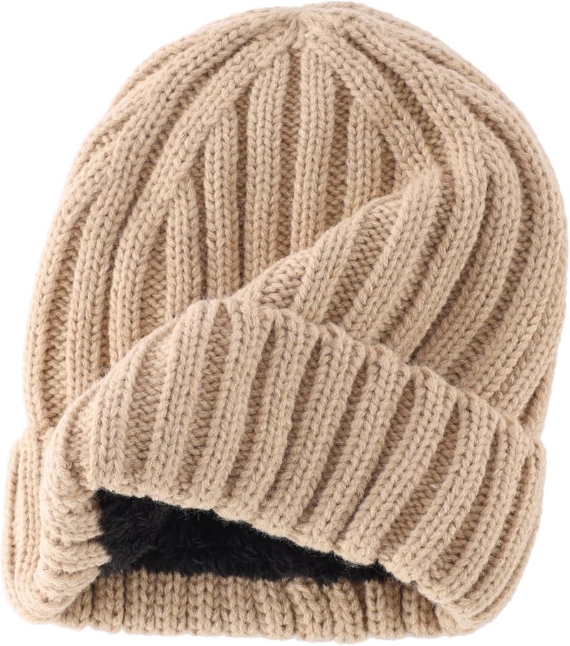 Connectyle 3 PCS Fleece Lined Cold Weather Set, Warm Winter Beanie Hat, Long Scarf and Touchscreen Gloves for Men & Women - Image 5